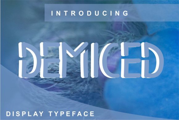 A Designer's Review of the Demiced Display Font