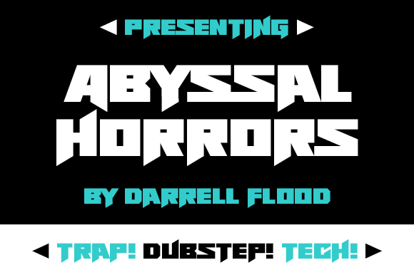 Abyssal Horrors Font: Bold Typography for High-Impact Campaigns
