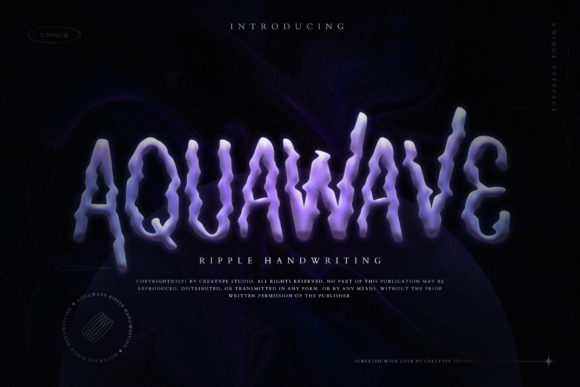 Aquawave: A Display Font Built for Branding