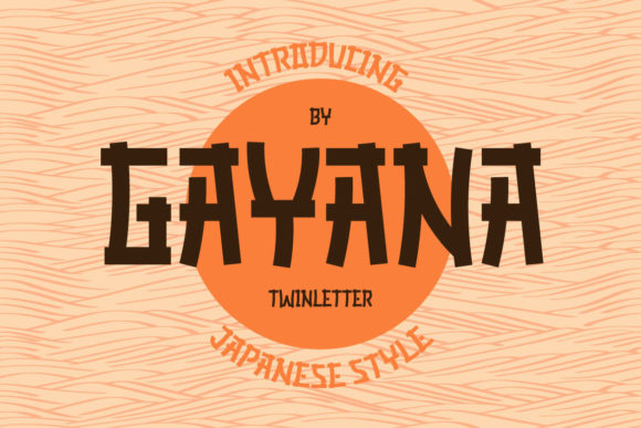 Gayana: A Display Font for Distinctive Brand Communication