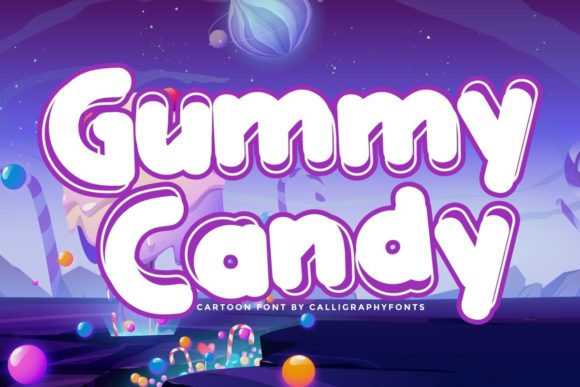 Gummy Candy: The Cheerful Font That Brings Your Brand to Life