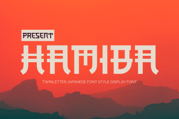 Hamiba: A Japanese Inspired Font for Clear and Recognizable Branding