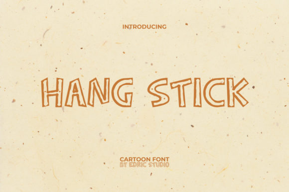 Hang Stick: The Authentic Display Font for a Handcrafted Brand