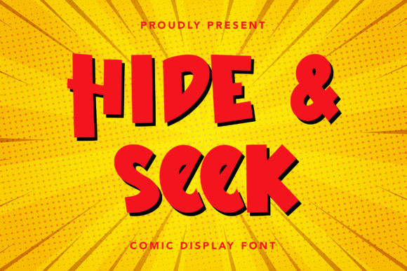 Hide and Seek: A Playful Font for Editorial Design