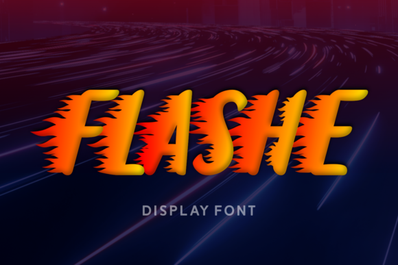 Introducing Flashe: A Bold Display Font for Digital Impact