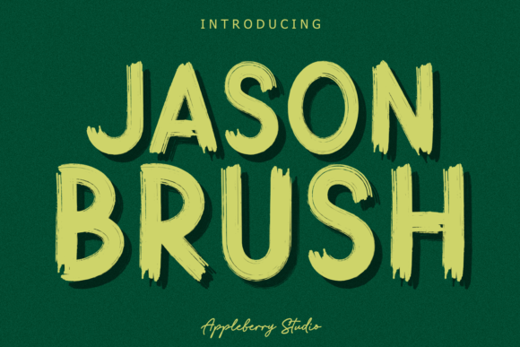 Jason Brush: A Font Built for Digital Personality
