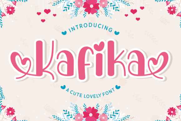 Kafika: A Display Font That Makes Your Marketing Communications Feel Fun