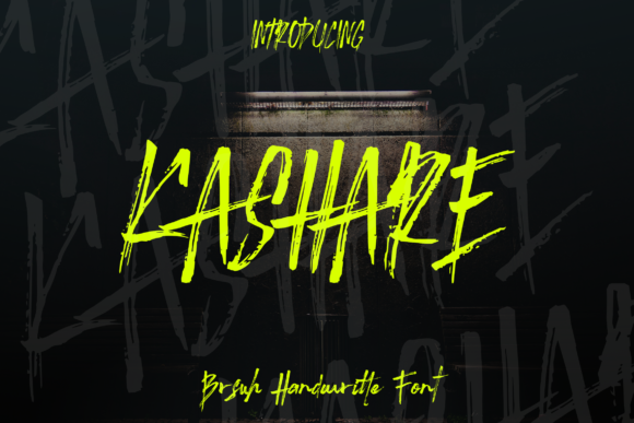 Kashare: A Display Font That Speaks With Urban Confidence