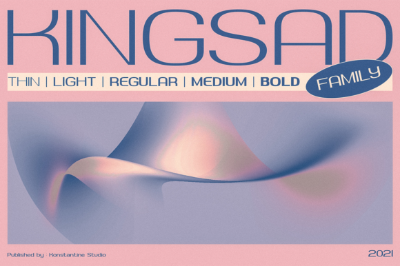 Kingsad: A Robotic Display Font for Makers & Creative Projects