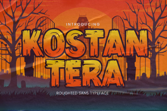 Kostantera: A Display Font for Engaging Digital Campaigns