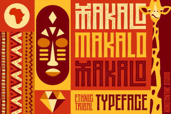 Makalo: The Vintage Display Font for Authentic Branding