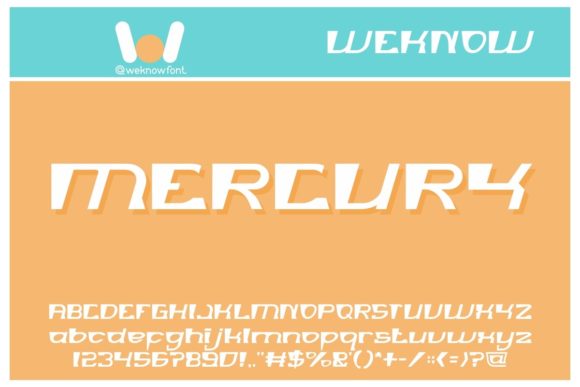 Mercury: A Display Font for Crafting a Distinctive Brand Mood