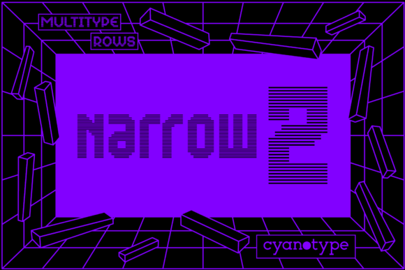 MultiType Rows Narrow 2: A Font for a Distinctive Brand