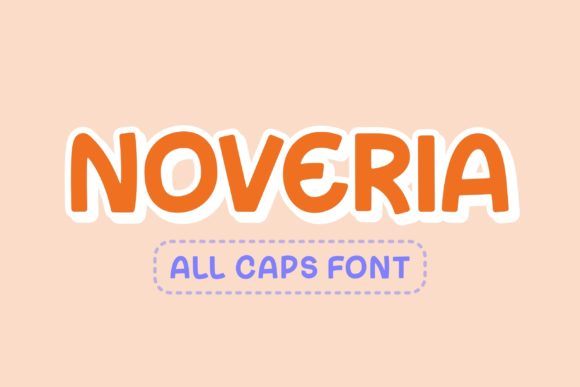 Noveria: A Modern Display Font for Polished Digital Projects