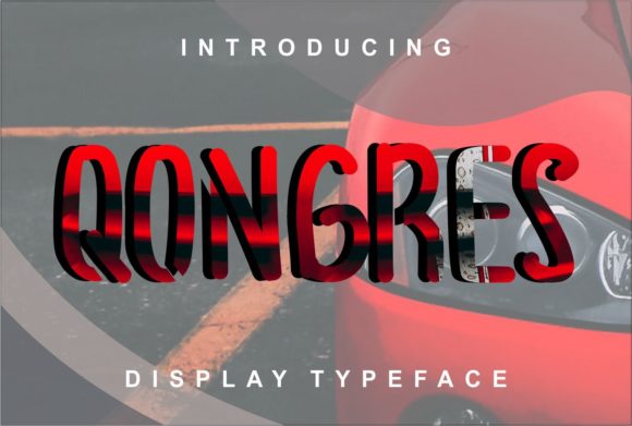Qongres: The Clean Display Font for Modern Campaigns