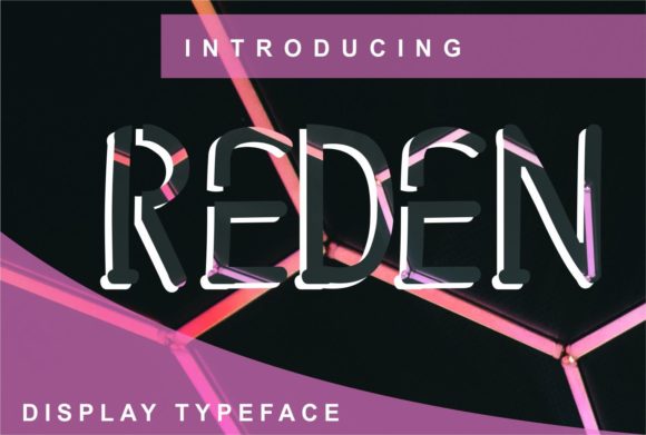 Reden: A Display Font Built for Modern Digital Design