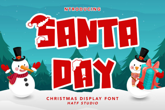 Santa Day Font: A Festive Typeface for Branding that Stands Out