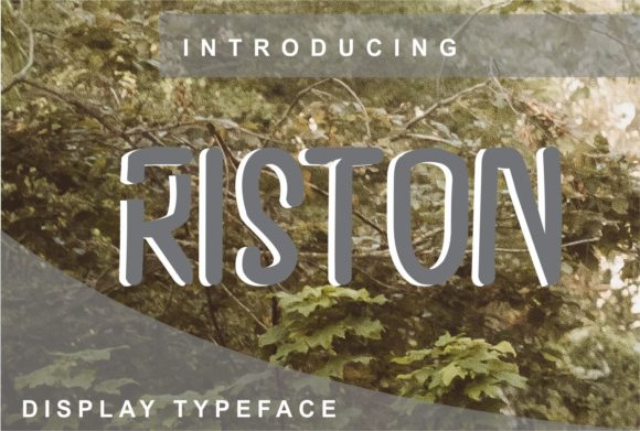 Testing Riston: A Versatile Display Font for Branding