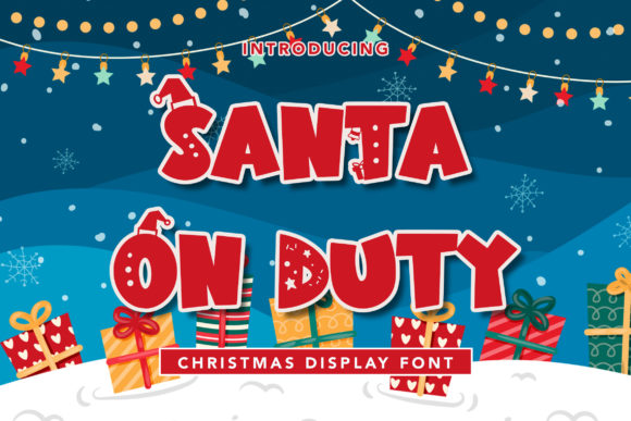 The Santa on Duty Font: A Maker's Secret for Seasonal Magic