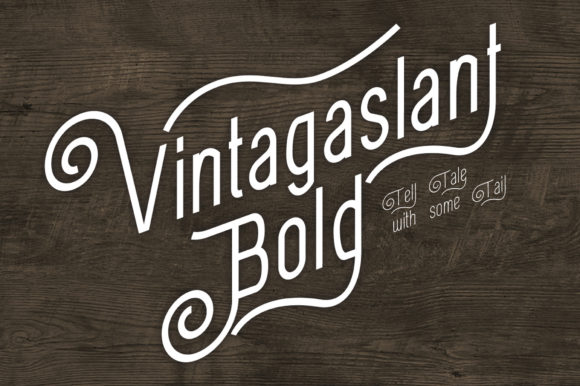 VintagaSlant Bold: A Font for Editorial Atmosphere