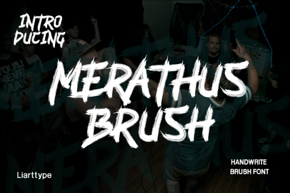 Why Merathus Became My Go-To Brush Display Font